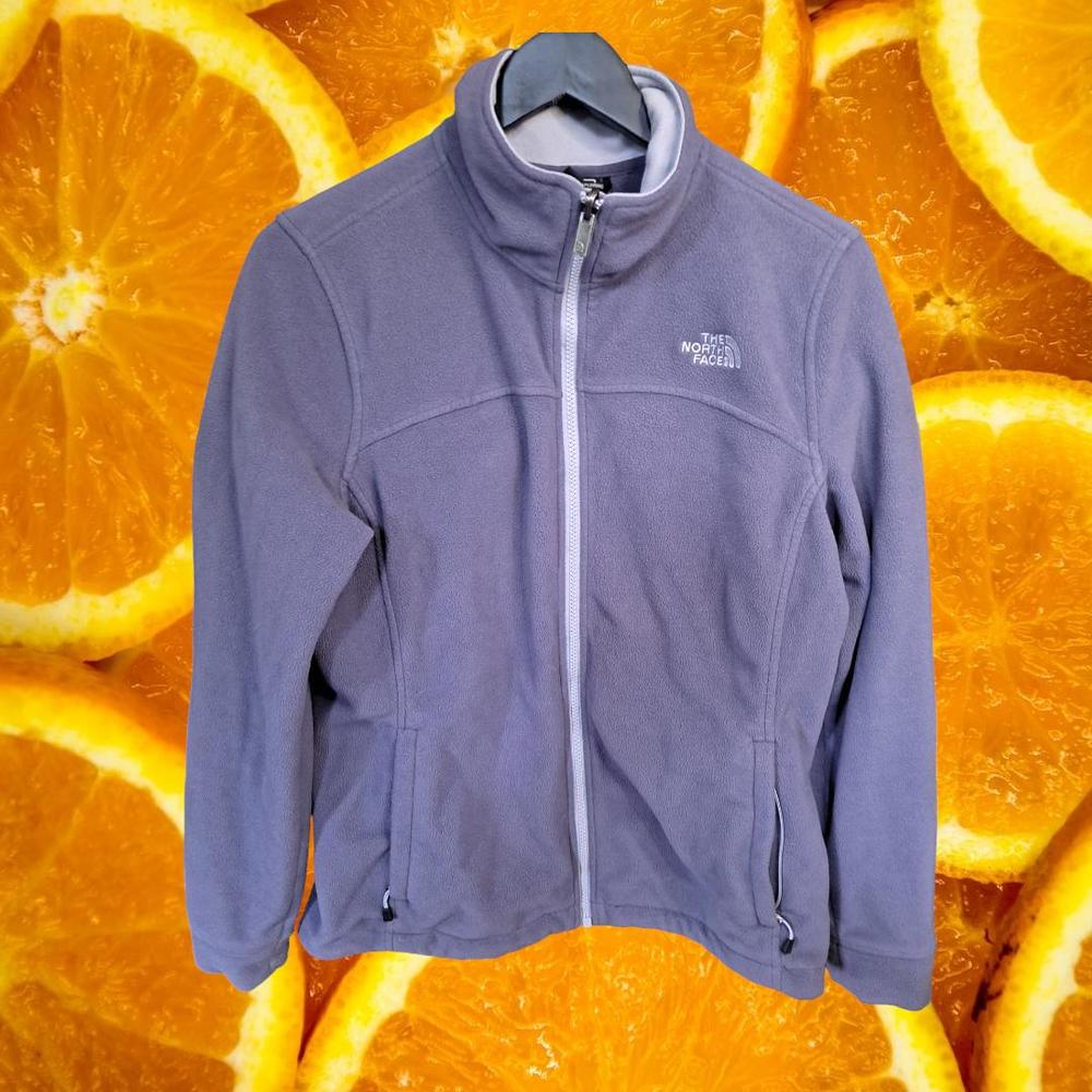 The North Face‎ Full Zip Light Purple PolarTec Fleece Size Large